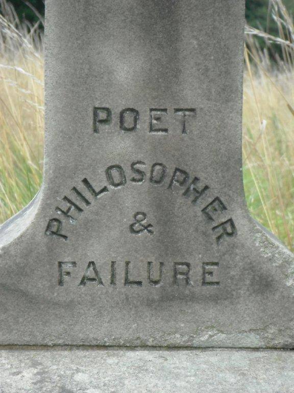 A gravestone found in Lancashire by Geraldine Monk and tweeted by @ianduhig.
